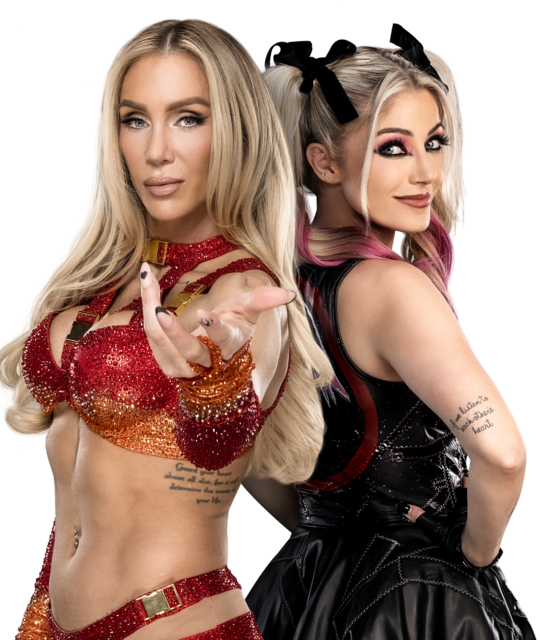 Charlotte Flair & Alexa Bliss - WWE Women's Tag Team Champions
