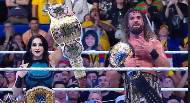 Stephanie Vaquer and Seth Rollins win